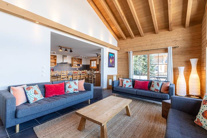 Ferienhaus für 12 Personen, mit Balkon und Garten in Nendaz - 4