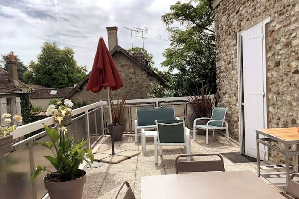 Ganze Wohnung, Appartement Avec Terrasse en Cœur de Barbizon in Barbizon, Parc naturel régional du Gâtinais français