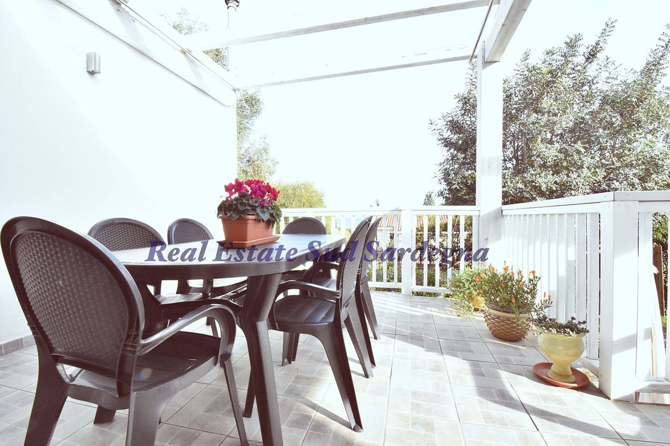 Ferienhaus für 4 Personen mit Garten in Porto Columbu, Sarroch