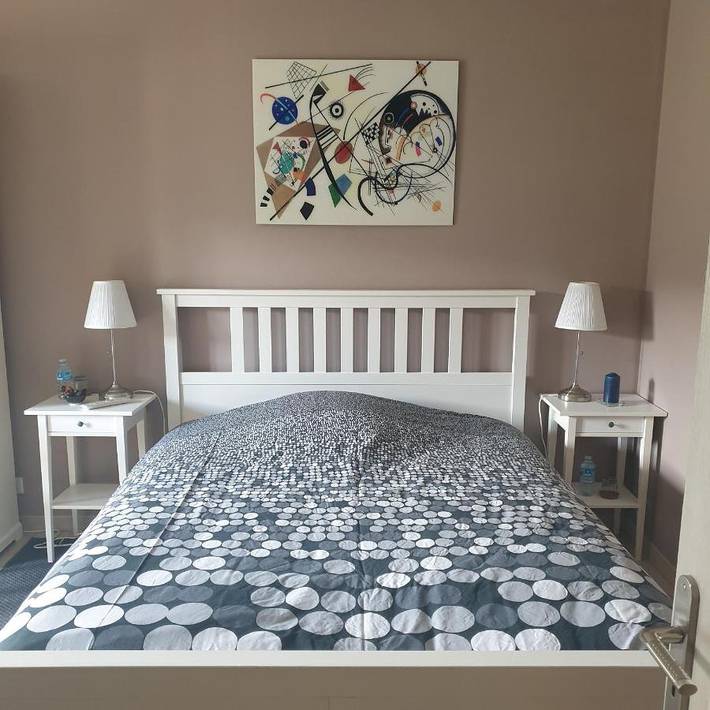 Chambre d’hôte pour 2 personnes, avec jardin ainsi que vue et terrasse