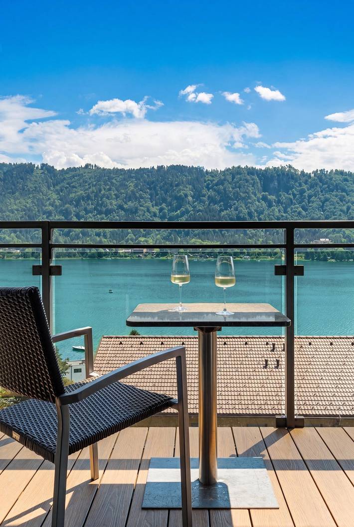 Ferienwohnung für 4 Personen, mit Balkon und Seeblick in Kärnten - 4