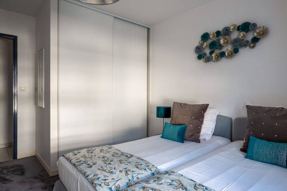 Ganze Wohnung, Luxury 4* apartment with closed garage and pond view 50m from the Sillon beach in Saint-Malo, Saint-Malo und Umgebung