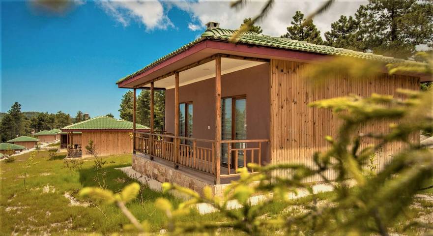 Cabane en bois pour 6 personnes - 1