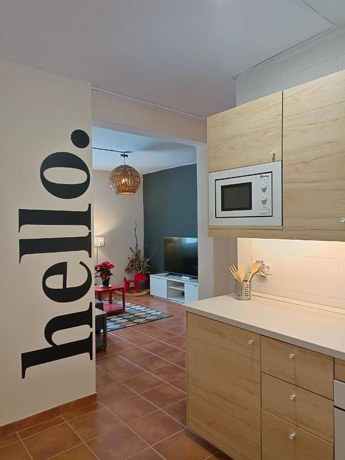 Gîte pour 4 personnes, avec vue dans Tremor de Arriba