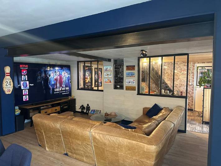 Location de vacances pour 9 personnes, avec piscine ainsi que vue et jardin à Changé - 2