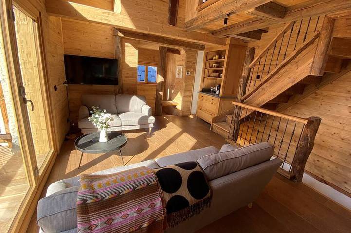 Chalet pour 10 personnes, avec balcon à Sainte-Foy-Tarentaise