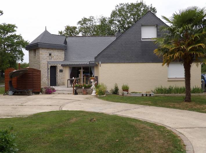 Chambre d’hôte pour 2 personnes, avec balcon à Plumergat
