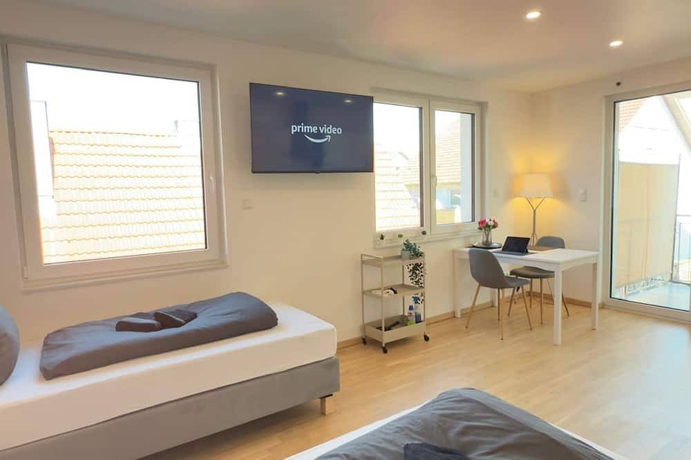 Appartement entier, Balkonliebe Karlsruhe - washing machine, underfloor heating, parking space in Karlsruhe, Plaine du Rhin