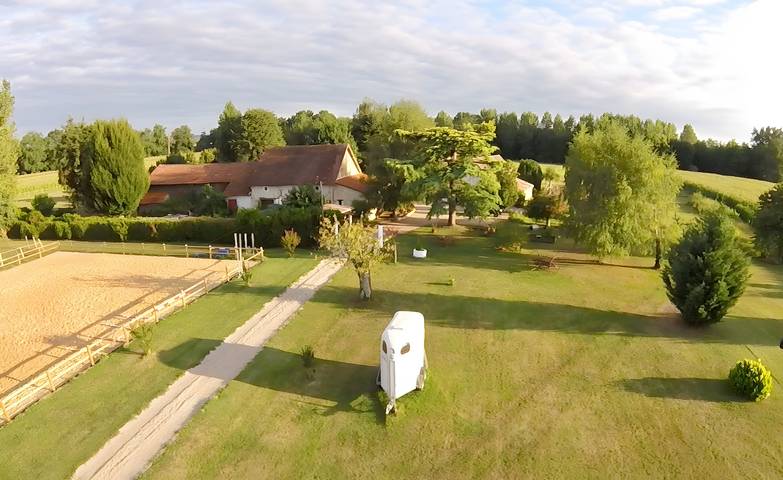 Maison de vacances pour 6 personnes, avec jardin à Prigonrieux