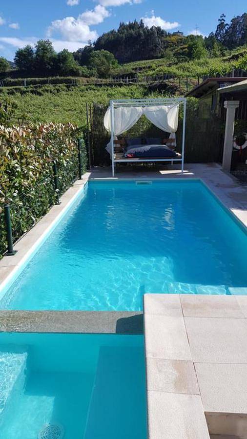 Casa rural para 6 personas, con Balcón y Terraza además de Jardín y Piscina en Creciente (Pontevedra) - 2