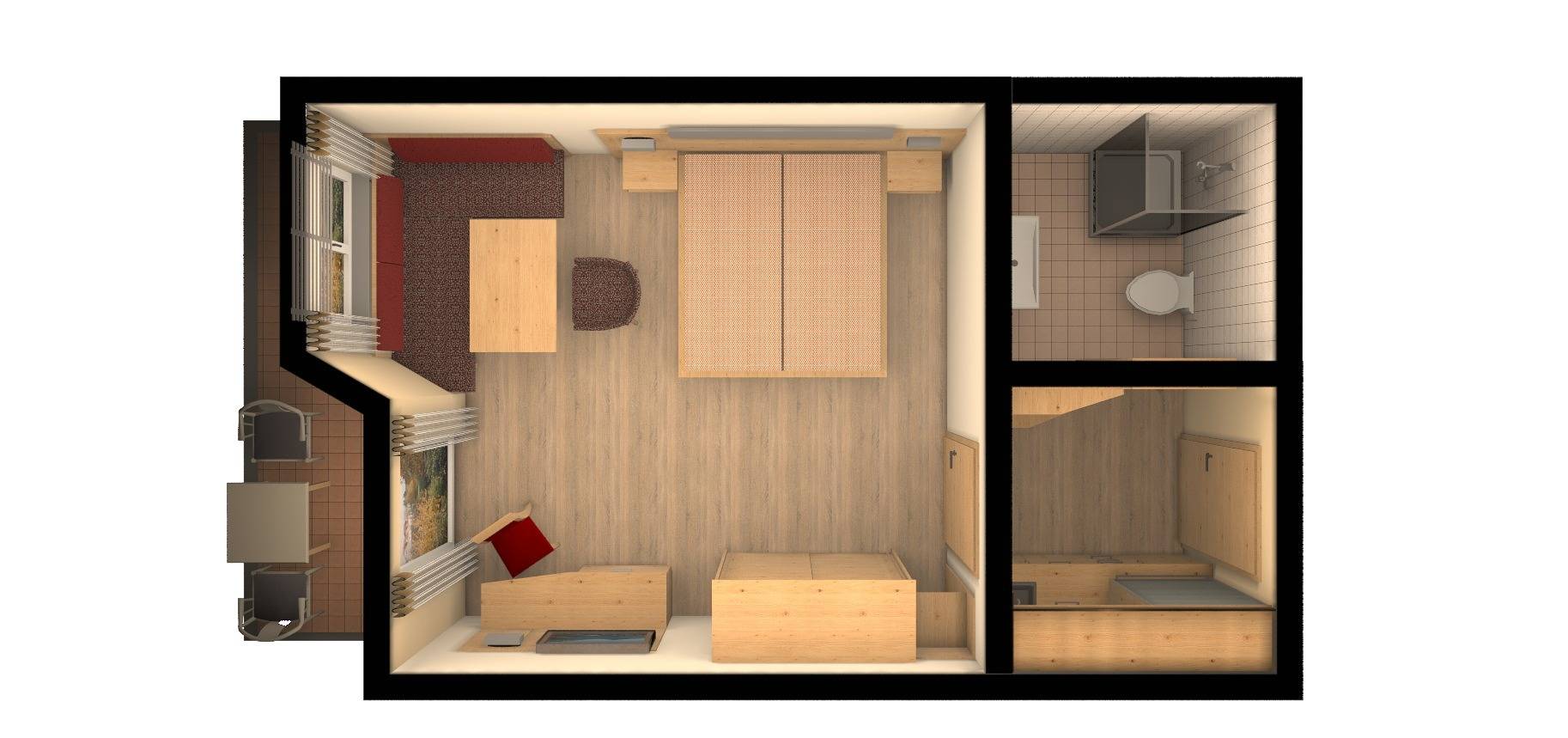 Rubihorn 29 m² in Oberstdorf, Souabe (Bavière)