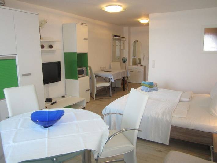 Ferienhaus mit Meerblick für 3 Personen, mit Balkon und Balkon/Terrasse auf Borkum - 4