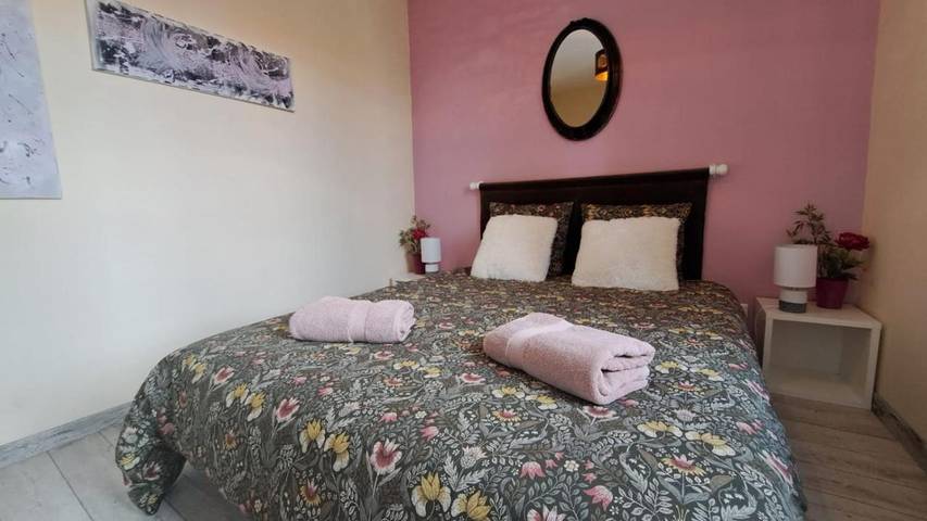 Chambre d’hôte pour 2 personnes, avec Terrasse ainsi que Jardin et Vue