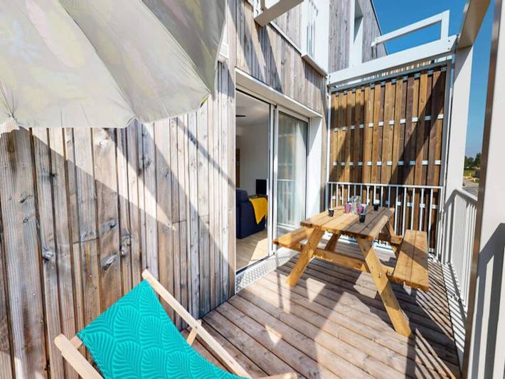 Gîte pour 4 personnes, avec terrasse à Givrand