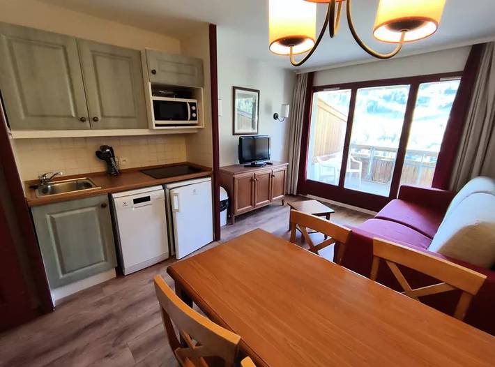 Chalet pour 4 personnes, avec vue à Isola