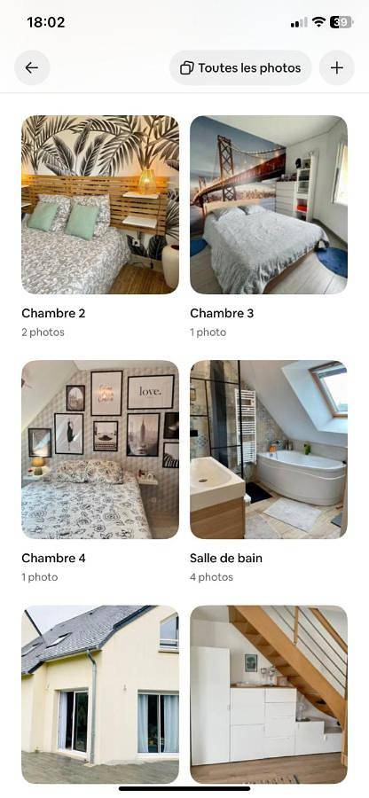 Location de vacances pour 8 personnes, avec terrasse à Saint-Vigor-le-Grand