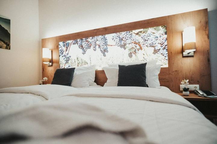 Hotel für 3 Personen, mit Sauna und Garten sowie Ausblick, kinderfreundlich