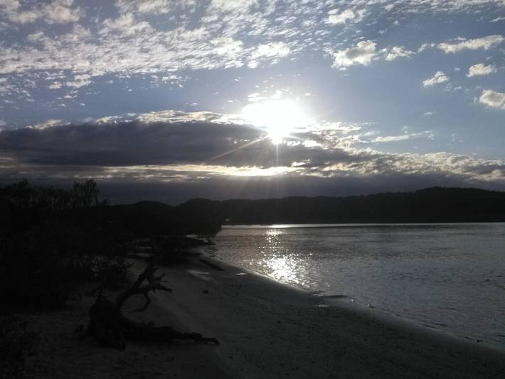 Holiday home for 4 people, with balcony and garden in North Stradbroke Island