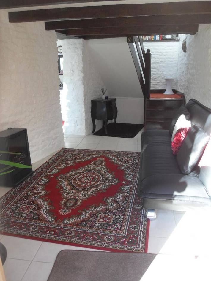 Gîte pour 2 personnes, avec terrasse ainsi que jardin et vue à Couesmes-Vaucé