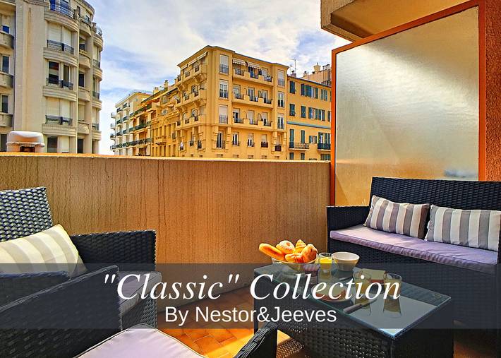 Apartamento para 4 personas, con terraza en Niza