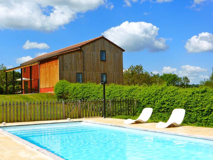 Gîte pour 10 personnes, avec Piscine à Florimont-Gaumier - 3