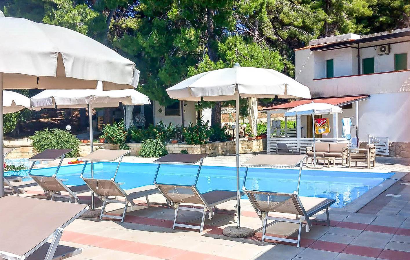 Ganze Ferienwohnung, Charmante Wohnung mit Pool, Terrasse und Parkplatz in der Nähe des Stadtzentrums von Chiesiola in Vieste, Gargano