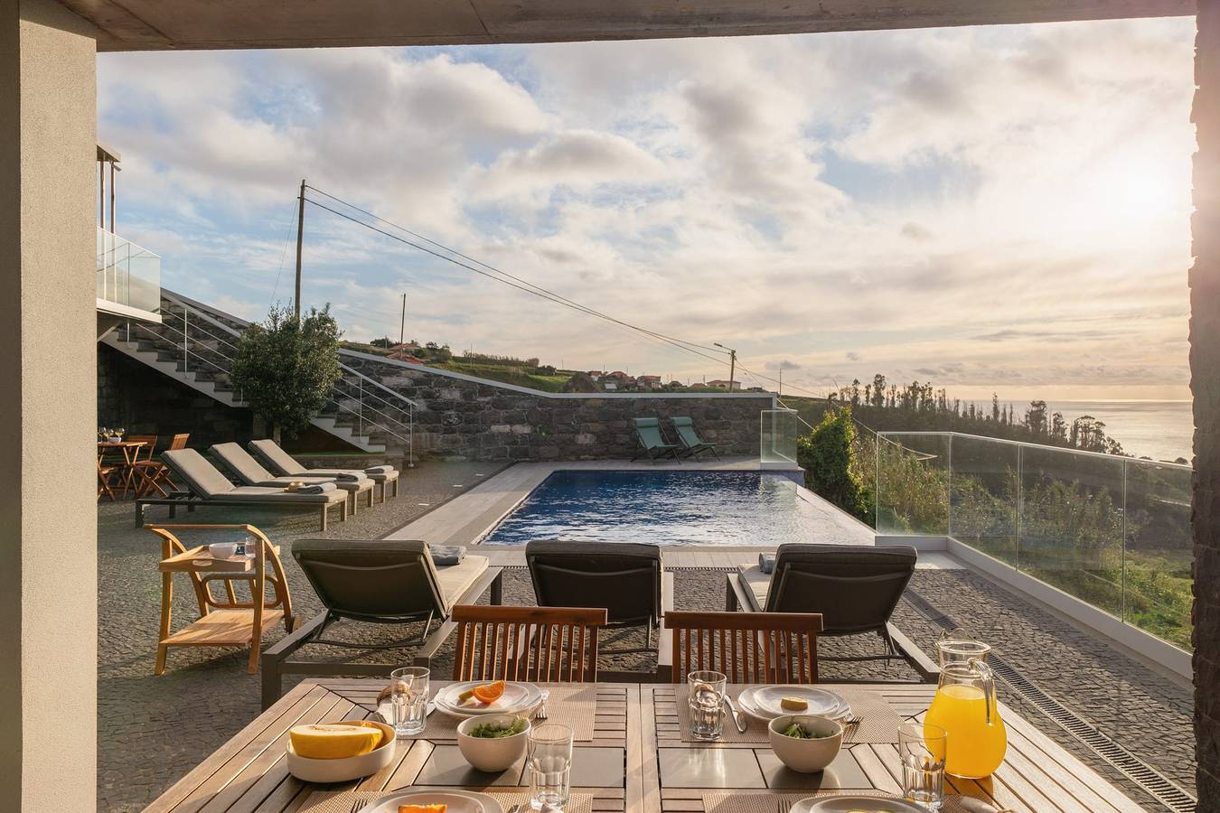 Mit Pool und Meerblick - Vila da Ribeira da Vaca in Ponta do Pargo, Madeira