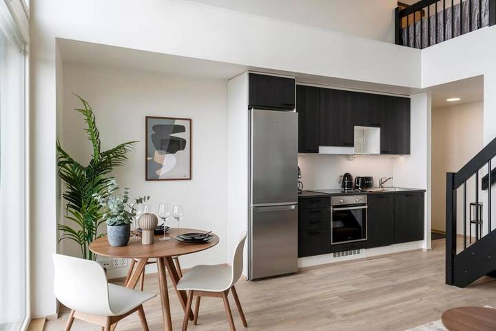 Gîte pour 3 personnes, avec balcon ainsi que vue et vue sur le lac, animaux acceptés dans Tampere - 3