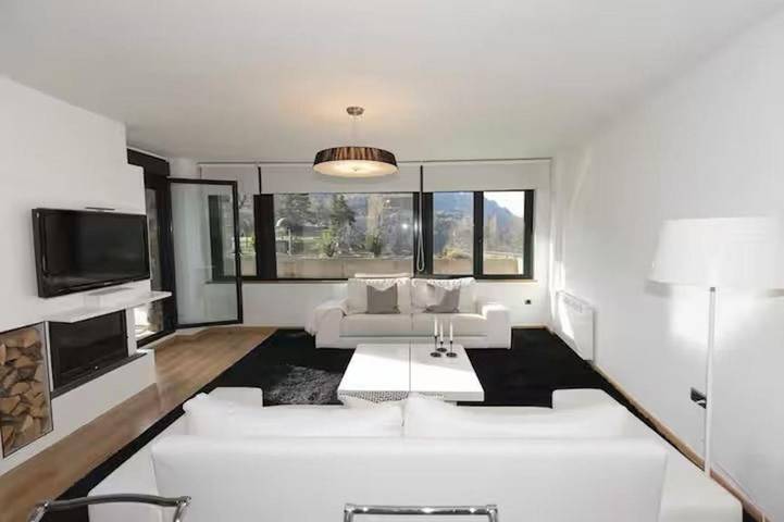 Gîte pour 5 personnes, avec vue et vue sur le lac ainsi que piscine et balcon à Panticosa - 4