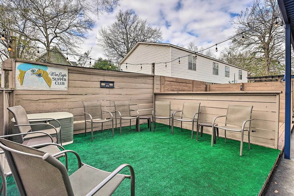 Ganze Wohnung, Welcoming Auburn Studio - 1 Block to Campus! in Auburn (AL), Alabama