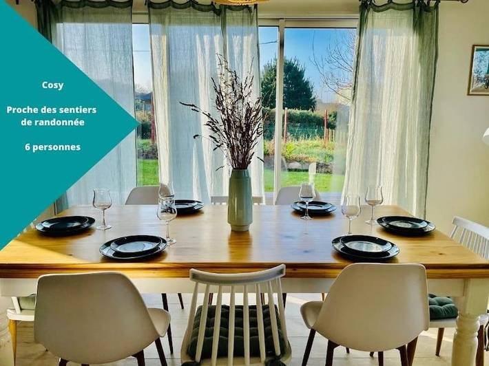 Maison de vacances pour 6 personnes, avec jardin et terrasse dans Morgat