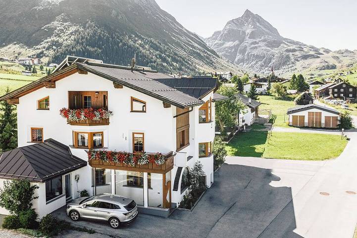 Ferienwohnung für 3 Personen, mit Balkon und Sauna in Galtür