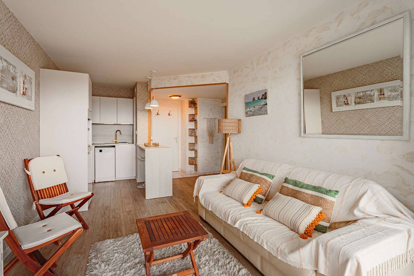 Apartamento entero, Apartamento de vacaciones para 2 personas con terraza in Ciboure, Region de Bayona
