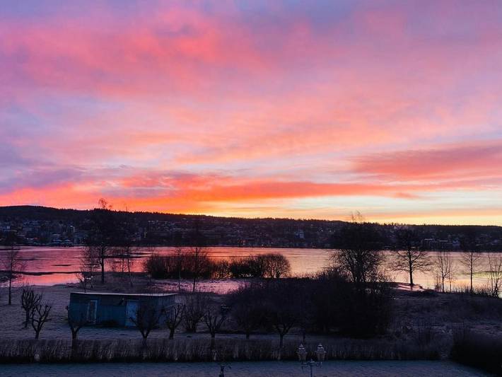 Maison d’hôte pour 4 personnes, avec jardin ainsi que vue sur le lac et vue en Suède - 2