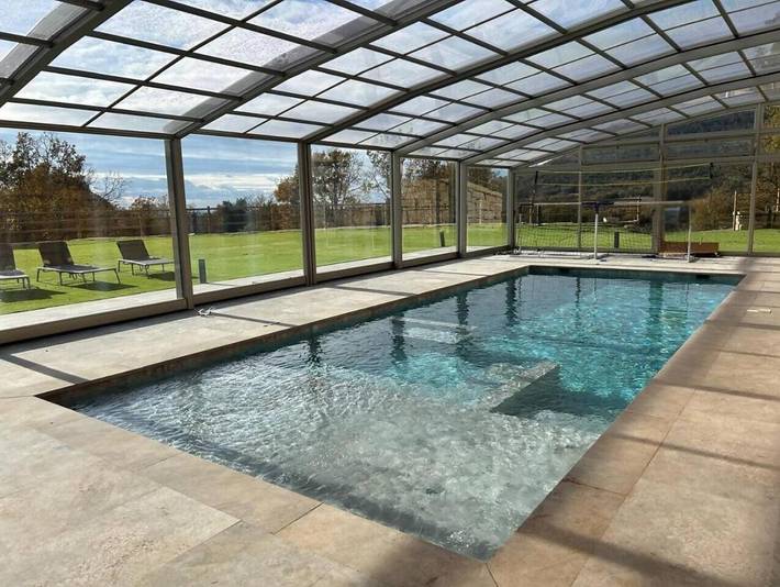 Casa rural para 20 personas, con Balcón además de Jacuzzi y Piscina en Montanyola - 4