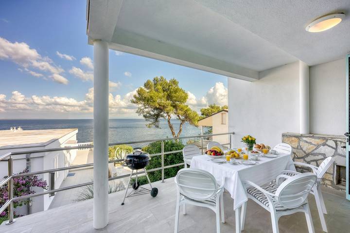 Ferienwohnung für 4 Personen, mit Terrasse und Meerblick - 1