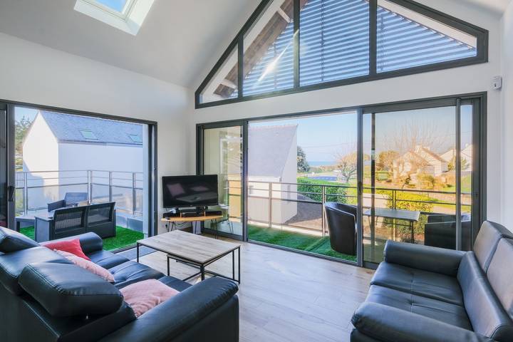 Casa de vacaciones para 10 personas, con terraza y jardín - 1