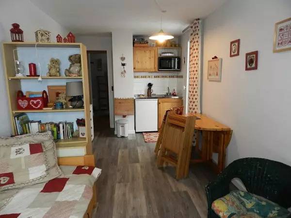 Ganzes Studio, Wohnung am Fuße der Hänge Residenz Gentian 2 in La Ferrière, Le Pleynet
