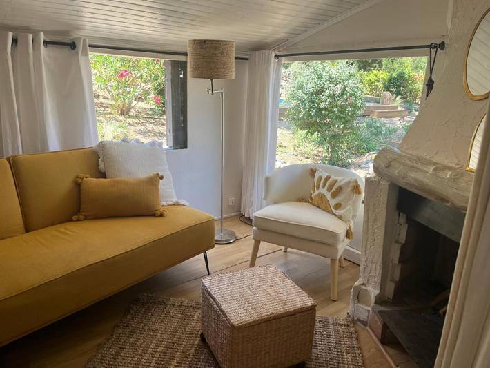 Location de vacances pour 4 personnes, avec jardin ainsi que vue et piscine à Oletta - 4