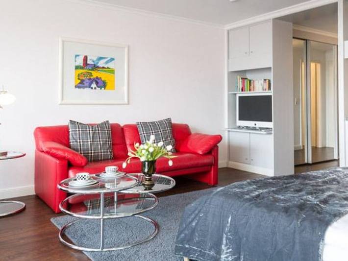 Ganze Ferienwohnung, Sturmnest - 1-Zimmerwhg. für 2 Personen, in zentraler, ruhiger Lage, 2. Og, Blk., Stellplatz in Westerland, Sylt (Gemeinde)