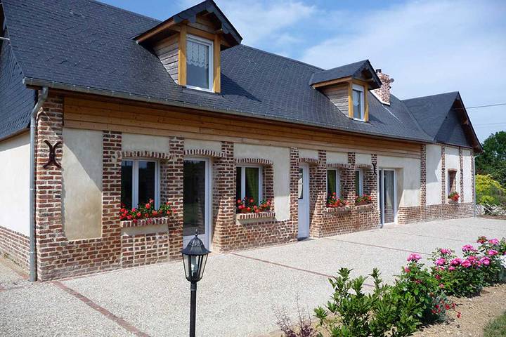 Gîte pour 12 personnes, avec Terrasse et Jardin en Seine-Maritime