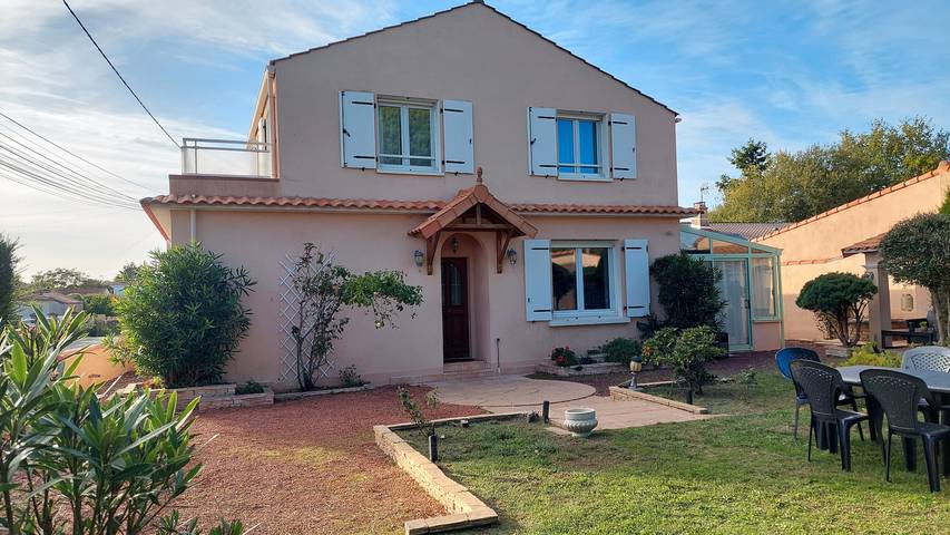 Maison de vacances pour 8 personnes, avec jardin, adapté aux familles à Pornic