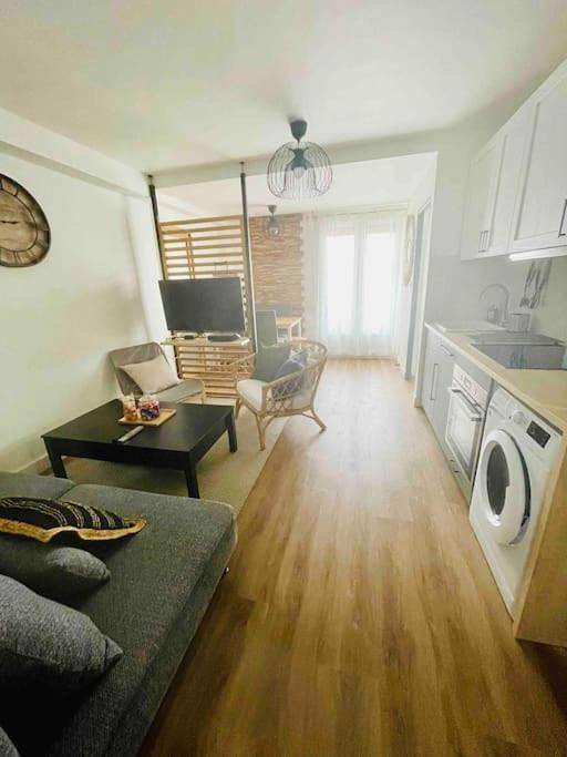 Appartement de vacances pour 8 personnes, avec jardin ainsi que terrasse et vue