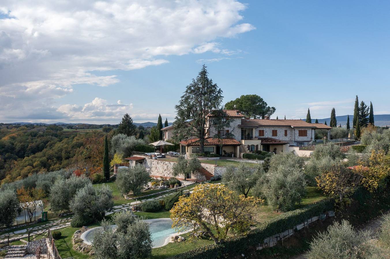 Villa L'elsa Beautiful Country Home With View - Villa Elsa in Colle di Val d'Elsa, Siena Province