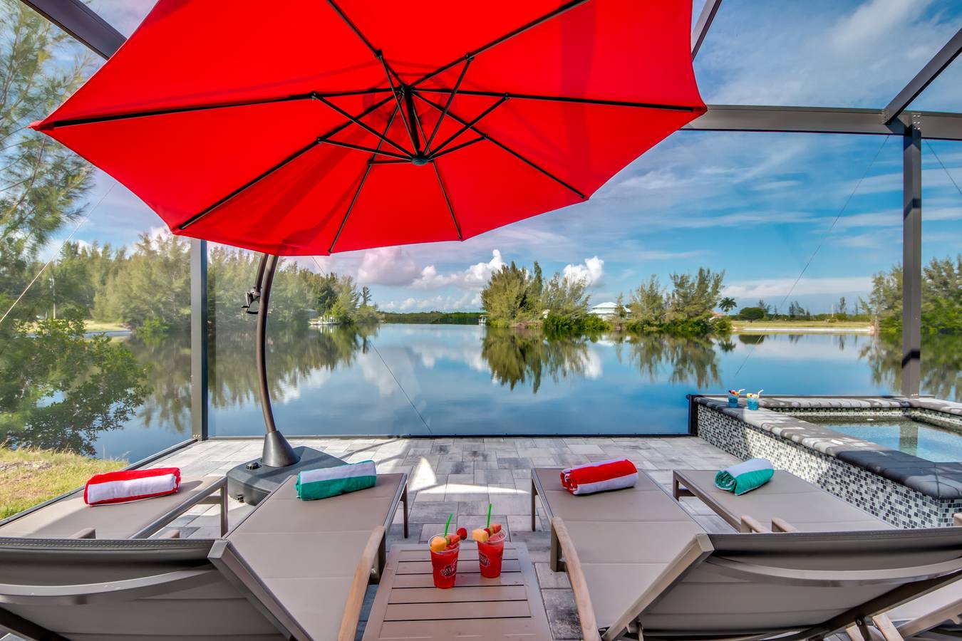 Casa de vacaciones para 8 personas con jardín in Cabo Coral, Southwest Florida