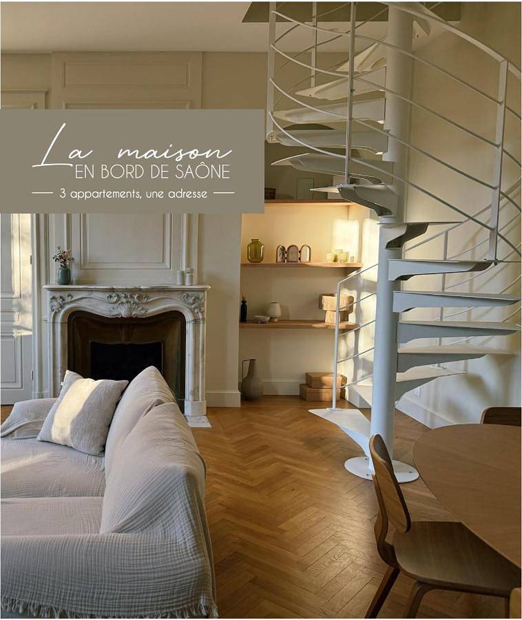 Appartement entier, La maison en bord de Saone - le Duplex in Neuville-sur-Saône, Lyon et ses environs