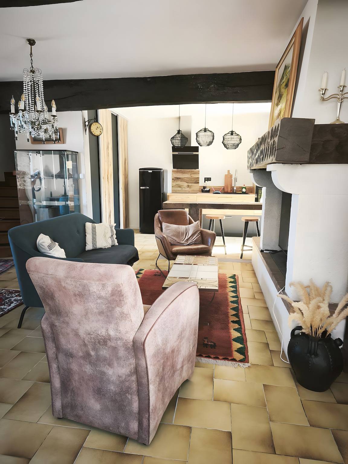 Ferienhaus „Maison Brocanteflore“ mit privatem Garten, Wlan und Klimaanlage in Moumour, Béarn