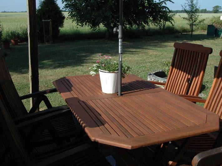 Ferienwohnung für 4 Personen, mit Terrasse und Garten, kinderfreundlich in Ummanz - 2