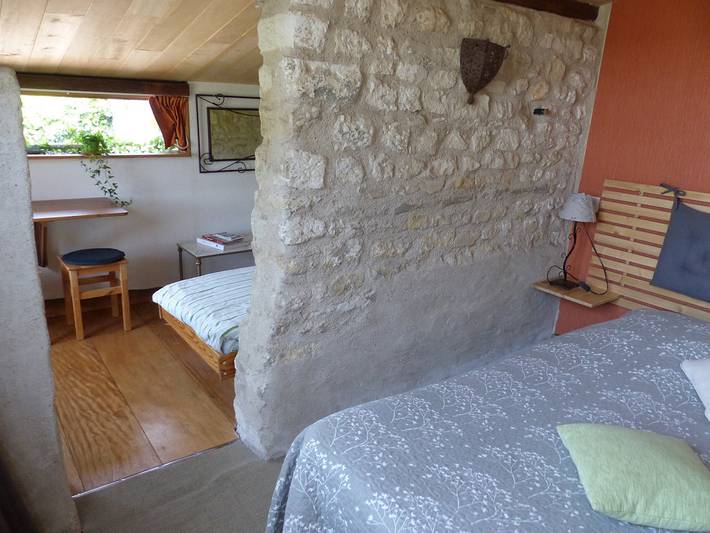 Chambre d’hôte pour 3 personnes, avec sauna et jardin, animaux acceptés à Vienne (France) - 2