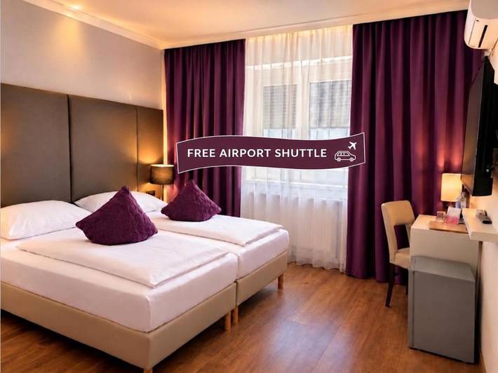 Hotel für 3 Personen, mit Terrasse und Garten in Schwechat